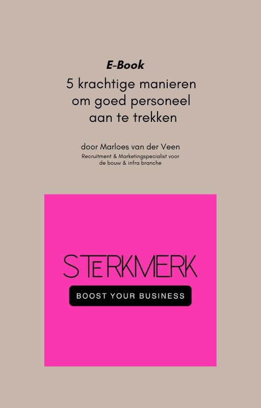SterkMerk E-Book voorpagina